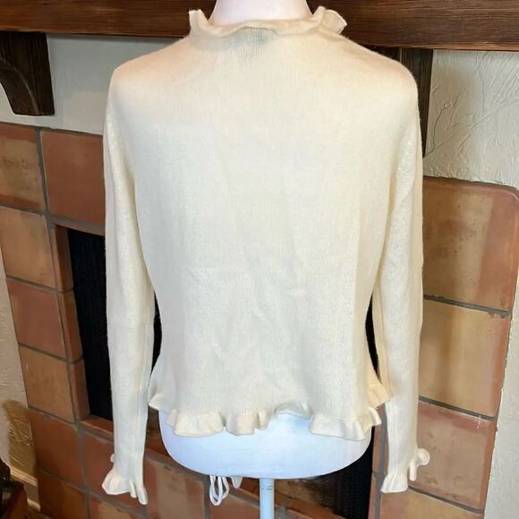 Investments Fine Cashmere open cardigan, size S/M - Picture 7 of 9
